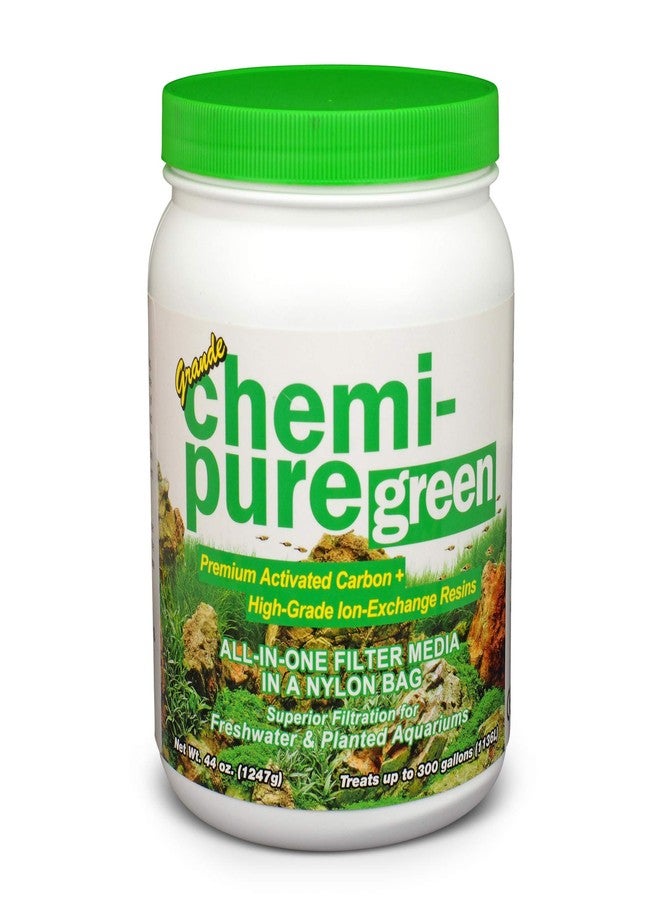 Boyd Enterprises CPGN44 Chemi-Pure Green Grande Aquarium Filtration, 44 oz - Image 1